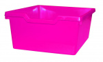 pink  - Cupboard with plint, 4 shelves and 3+1 plastic drawers