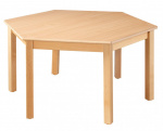 Hexagonal table run 120 cm | height 36 cm, height 40 cm, height 46 cm, height 52 cm, height 58 cm, height 64 cm, height 70 cm, height 76 cm
