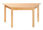 Trapezoidal table 140 x 70 cm | výška 40 cm, výška 46 cm, výška 52cm, výška 58cm, výška 64 cm, výška 70cm, výška 76 cm