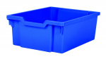 Plastic tray DOUBLE - blue