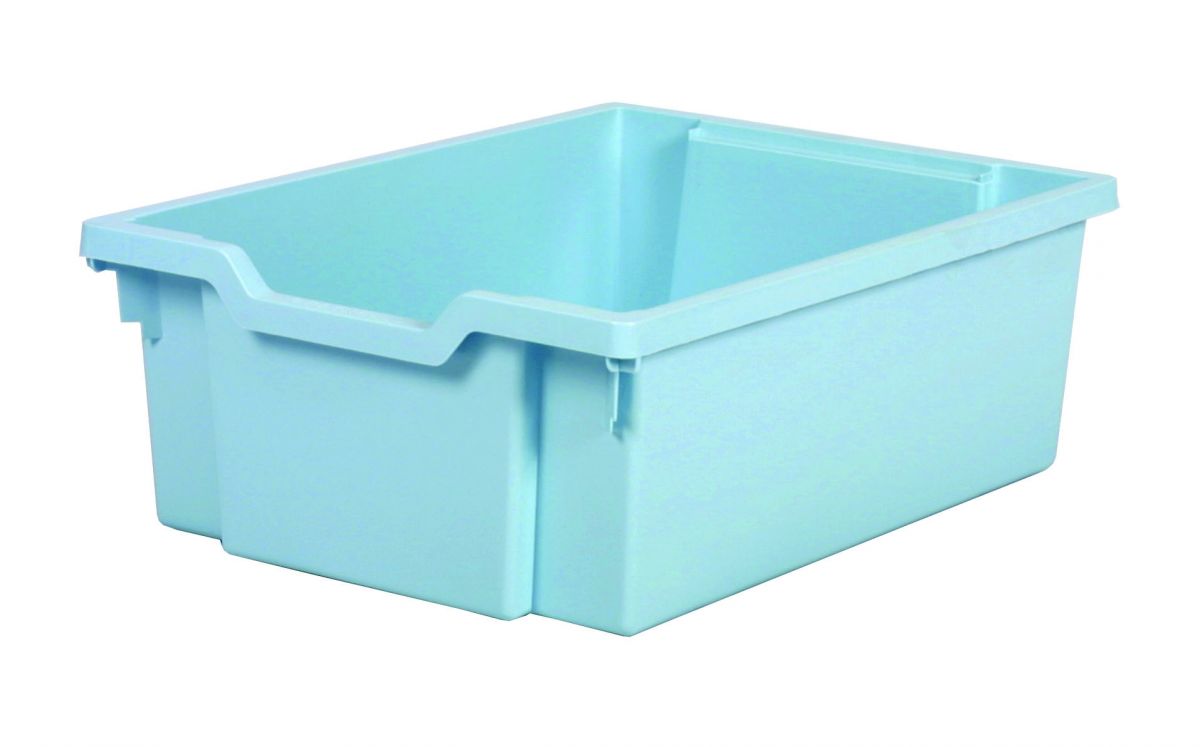 Plastic tray DOUBLE - pastel blue Gratnells