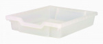 Plastic drawer SINGLE, clear
