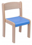 Stackable chair VIGO - coloured formica seat