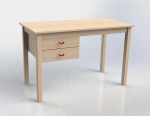 Teacher´s desk with laminated table top