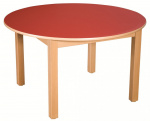 Round table run 100 cm | height 36 cm, height 40 cm, height 46 cm, height 52 cm, height 58 cm, height 64 cm, height 70 cm, height 76 cm