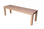 Bench with colored formica seat | height 26 cm, height 30 cm, height 34 cm, height 38 cm, height 42 cm