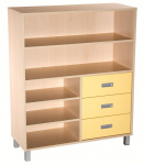 Combined cupboard with drawers  - LEGS