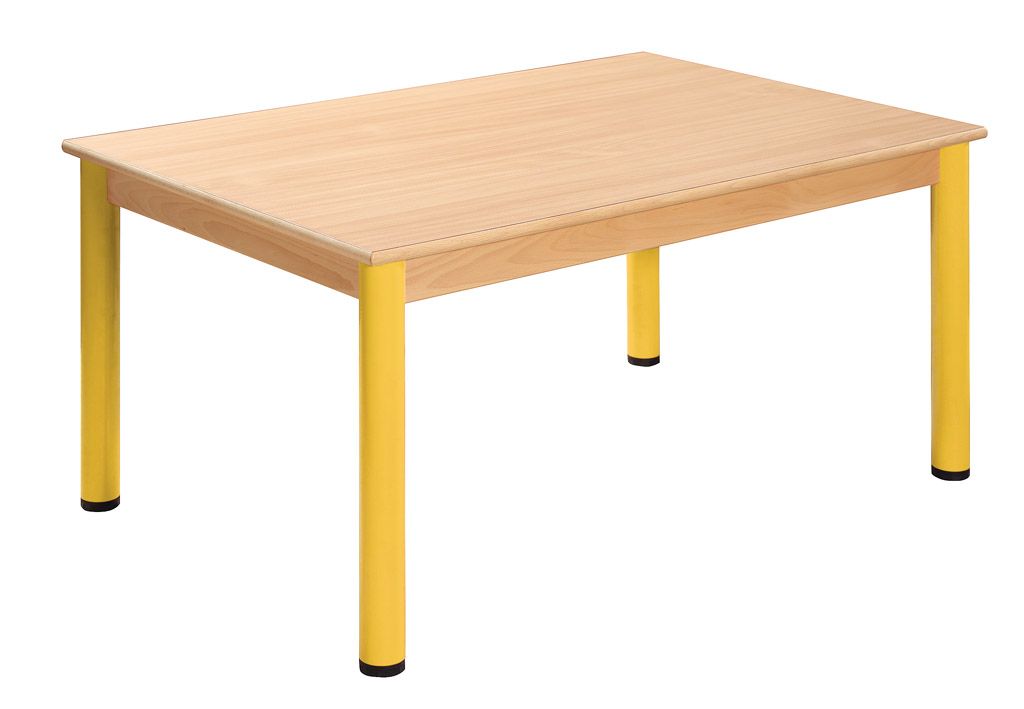 Table 180 x 60 cm with levelling feet