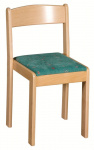Chair TIM wiht upholstered seat