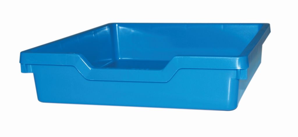 Plastic drawer N1 SINGLE, blue Gratnells
