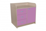 Batching cupboard with drawers and doors