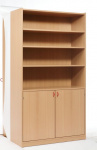 Cabinet with 2 doors and shelves