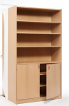 Cabinet with 2 doors and shelves