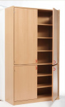Cabinet with 4 doors, with added lock
