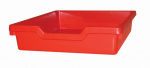Plastic drawer N1 SINGLE - red