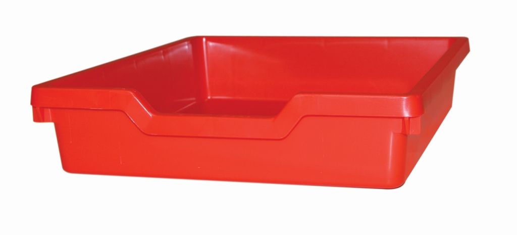 Plastic drawer N1 SINGLE - red Gratnells