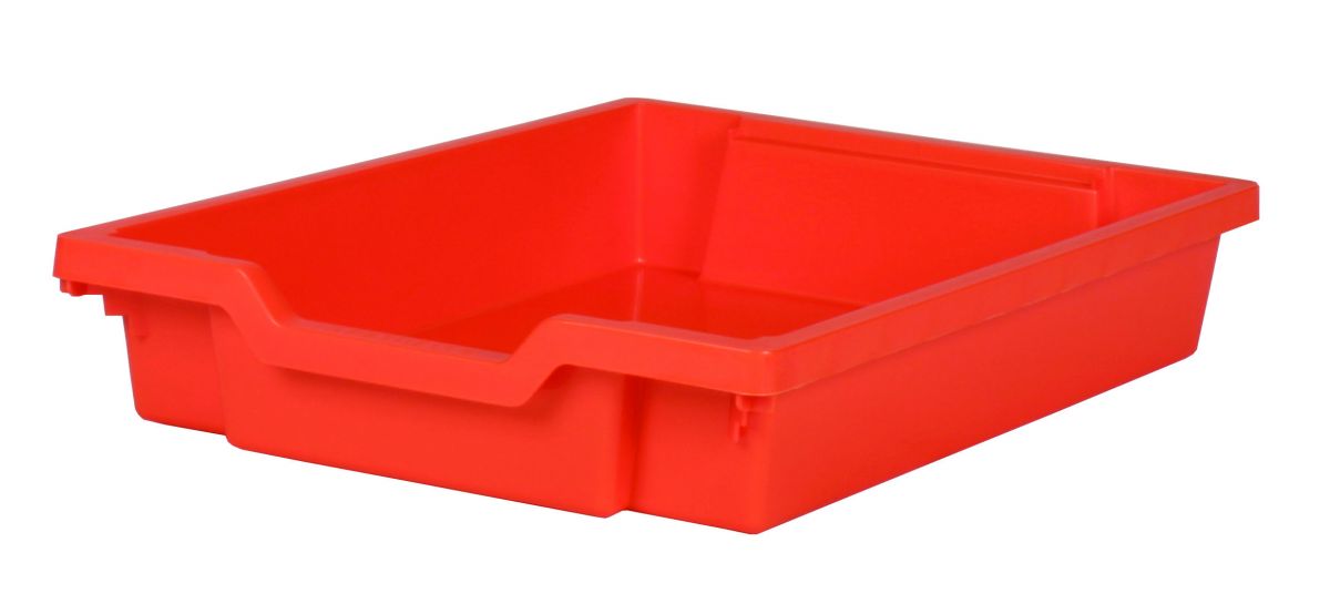 Plastic drawer N1 SINGLE - orange Gratnells