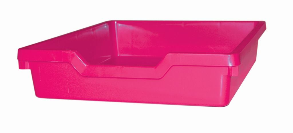 Plastic drawer N1 SINGLE - pink Gratnells