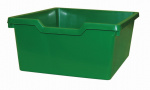 Plastic drawer N2 DOUBLE - green