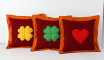  Pillow 40x40 (orange / red)