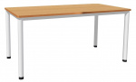 Table 160 x 80 cm with base metal