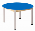Round table diameter 100 cm/ height 40 - 58 cm