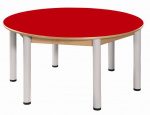 Round table diameter 120 cm/ height 40 - 58 cm