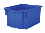 Plastic tray EXTRA DEEP - blue