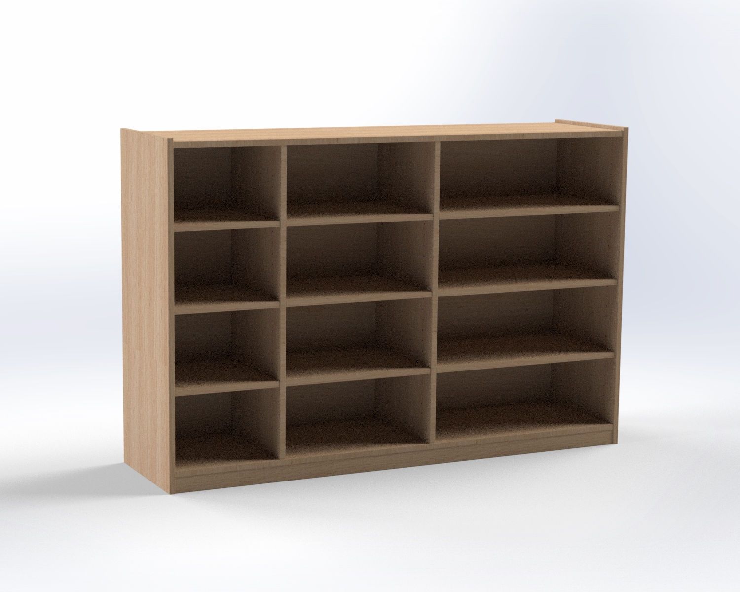 Cupboard for drawers, single-sided, height 100 cm